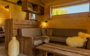 Nature chalet with private spa facing the pond - Image 3