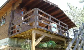 Woodenlodge with seaview - Image 3