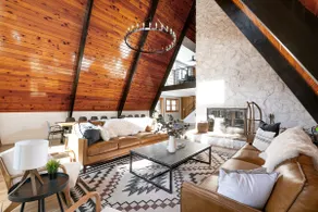 Nordic Haus | A-Frame w/ Spa & Sauna, Sleeps 24 - Image 2