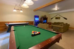 5BR Log Cabin • Hot Tub, Game Room, Yard & Firepit - Image 5