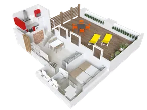 Centrally located penthouse with a private terrace - Image 2