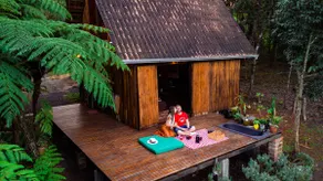 Cabin with bathtub and view in Serra Gaúcha - Image 5