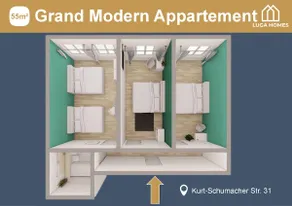 *Grand Modern* Extra space & light in the center - Image 5