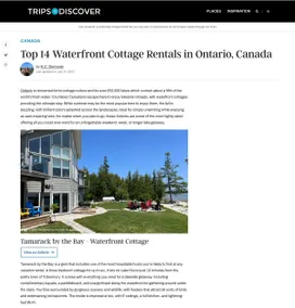 Tamarack by the Bay - Waterfront Cottage - Image 2