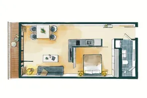 Design apartment with lake view - Image 5