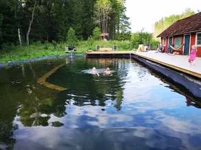Forest villa with large yard & natural pool/hot tub - Image 5