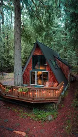 WanderingWoods A-Frame Cabin - Image 2