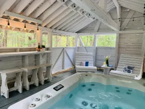 Le Saint-Ferréol (HOT TUB, fireplace, quiet and nature) - Image 2