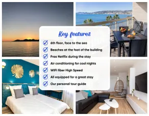 Panoramic Sea View: Air Conditioning, ★ Balcony, ★ Beaches - Image 4
