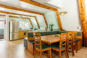 Mid-century 70s A-frame with wood fire & hot tub - Image 5