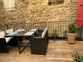 The small courtyard - Nice cottage with terrace Ranked 3* - Image 5