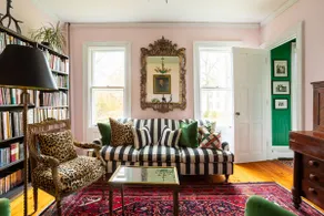 The Beekman Mansion.  A recently restored 1840s Greek Revival in the Catskills.. - Image 5