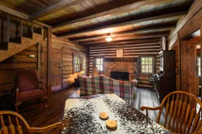 Perfect Couple's or Solo Getaway 1840s Log Cabin - Image 3