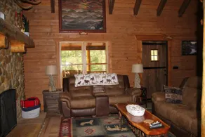 Hemlock Hideaway Luxury Log Cabin in private woods - Image 4