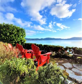 Oceanfront House on 3 Acres with Hot Tub and Private Beach and Dock - Image 5
