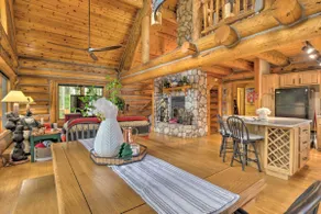 A Creek Runs Through It Luxury Log Home WOW VIEWS! - Image 5