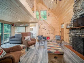 Sunset Lake Cabin in Ripley, NY - Image 4