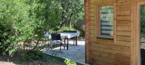 Wooden chalet of the new earth villa, quiet - Image 4