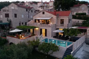 Villa Beach House Sumartin with Heated Pool - Image 4