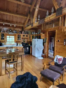 Charming & Secluded Log Cabin on 50 Acres - Image 3