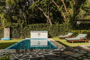 Terra, Jacuzzi, king size bed, luxury bungalow - Image 3
