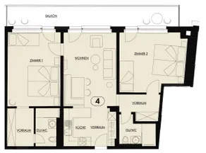 House Belmont - 3 rooms with 2 bathrooms/ 6 beds - Image 2