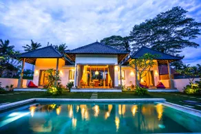 2 BR Villa with open view of rice paddies & sunset - Image 2