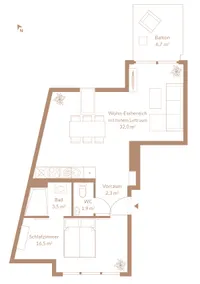 Penthouse Vienna + parking and balcony - Image 2