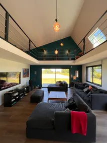 Sea view loft with hot tub and EV charging station - Image 2