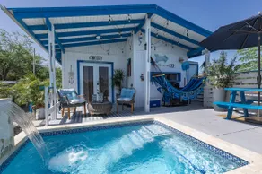 Santorini Beach Cottage walk Poblado Boqueron - Image 2