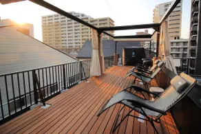 USJ, Umeda, Namba Access | 15 Guests OK | Rooftop Sauna & Art Space [d3 HOTEL+] - Image 5