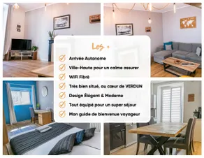 Charmant Gîte Classé 3 étoiles au Cœur de Verdun - Image 2
