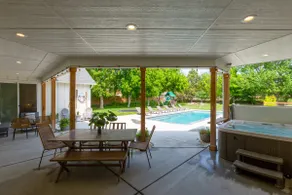 5BR Farmhouse w/ Hot Tub & Seasonally Heated Pool - Image 2