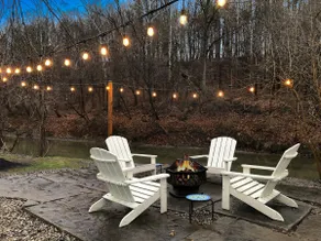 Sauna ~Creek Front~ Hot Tub~ Fire Pit~Pet Friendly - Image 3