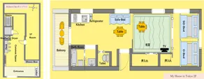 A hideaway in downtown Tokyo, direct access to Asakusa & Skytree, 6-minute walk from Keisei Tateishi Station, family apartment 2f - Image 4