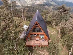 Chalet in the mountains Hydro Fireplace Sauna Sensational View - Image 3