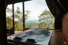Chalet in the mountains Hydro Fireplace Sauna Sensational View - Image 5