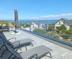 La Villa Kerdanet - Spa - Panoramic sea view and beach 500m away - Image 5