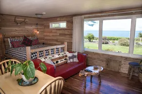Sunset Log Cabin on the beach-Hot tub-full kitchen - Image 2