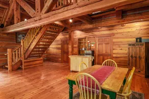 Cozy Log Cabin, sleeps 4, with hot tub - Image 4