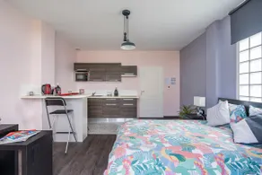 Large Studio, Balcony & Free Private Parking - Image 3