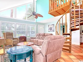 Tropical Chalet w/ 3 King Bedrooms. 3 patios, and an Above-Ground Pool! - Image 2