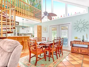 Tropical Chalet w/ 3 King Bedrooms. 3 patios, and an Above-Ground Pool! - Image 4