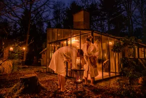 Boutique Bungalow 2 met sauna, hottub en boskas - Image 2