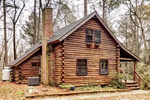 Beautiful Brook-side Log Cabin on 3 Private Acres - Image 3