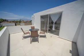 Casa Blanca Atlixco Heated pool Barbecue grill - Image 2