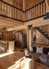 Les 2 loutres – Wooden waterfront cottage - Image 5