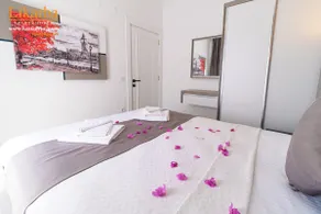 1+1 Apartment with a View on the Pool Floor of Likarba Apart - Image 2