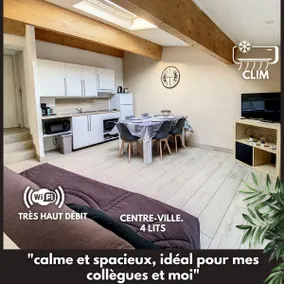 Le St Michel T3, AIR CONDITIONING WIFI - Image 2