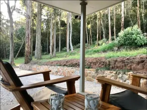 Tucked away-fireplace -outside tub under the stars - Image 2